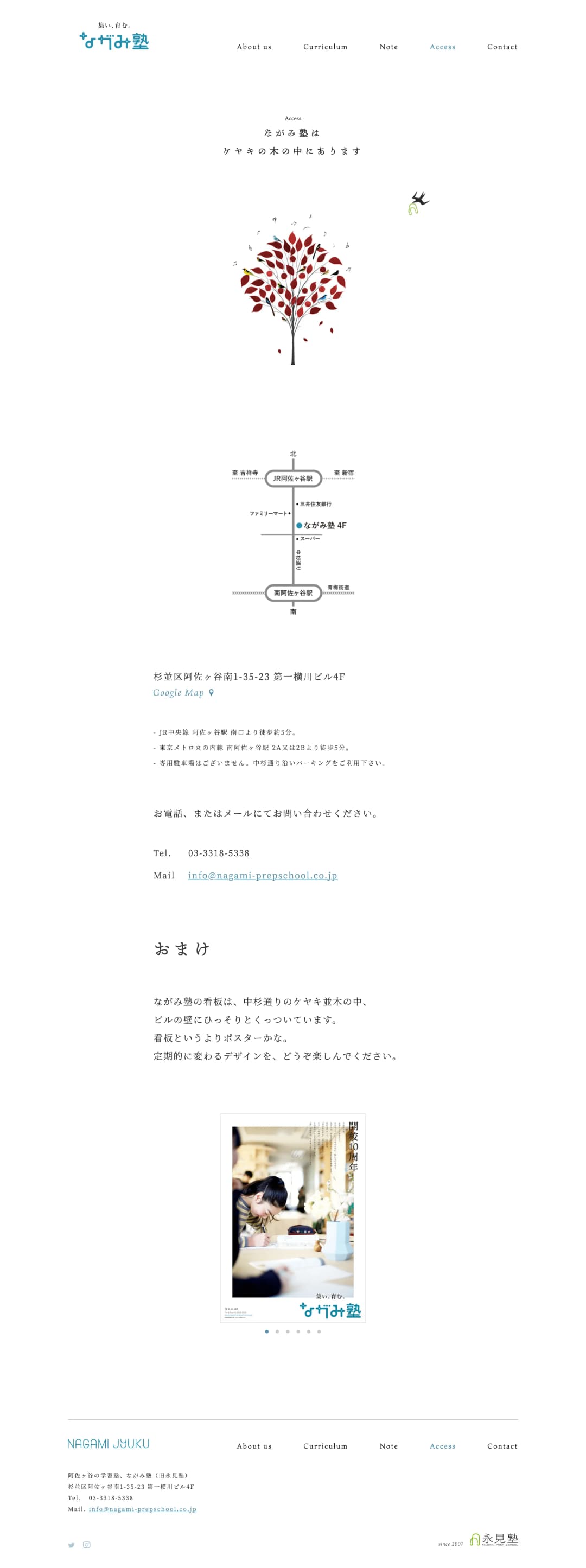 旧ホームページ アクセス