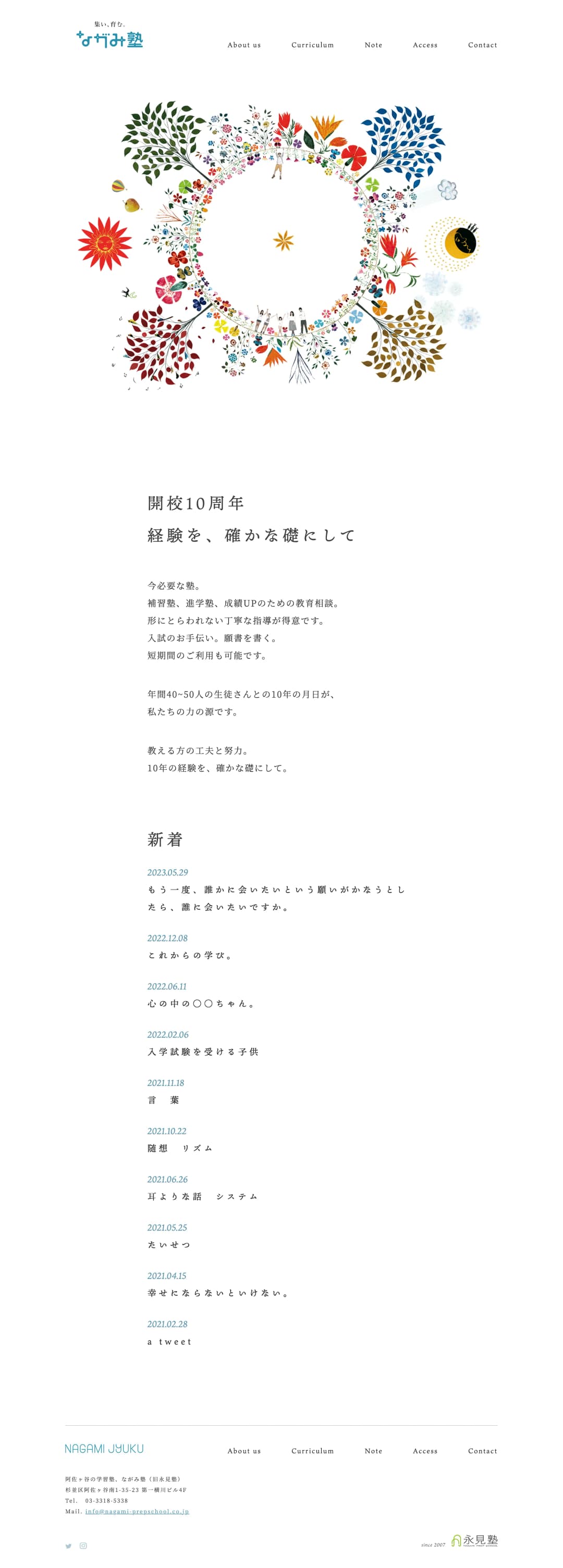 旧ホームページ トップ
